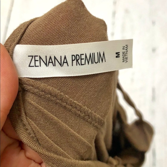 Zenana Premium Mocha V-Neck Maxi Dress NWOT - Picture 2 of 2